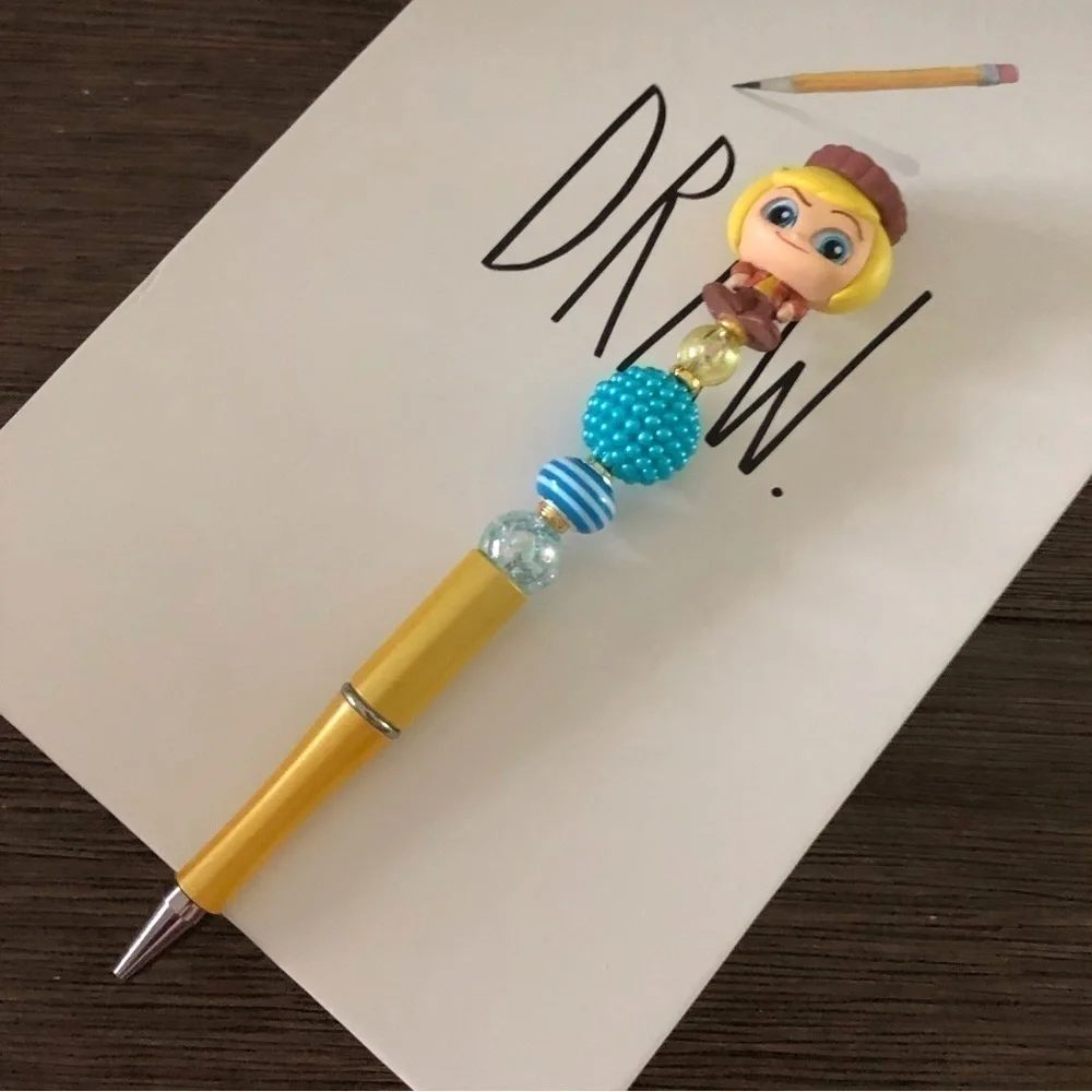 Disney Doorables: Wreak it Ralph: Rancis handmade beaded pen